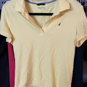 Women’s Nautica collared tee